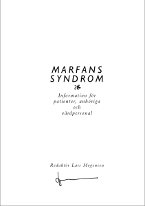 marfans syndrom - Svenska Marfanföreningen