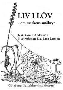 LIV I LÖV - Göteborgs naturhistoriska museum