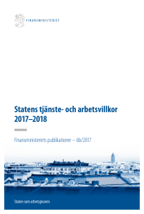 Statens tjänste- och arbetsvillkor 2017–2018