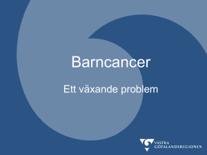 Barncancer - Startsida vgregion.se