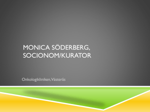 Monica Söderberg, socionom/kurator