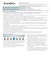 US Dollar High Yield Bond Fund