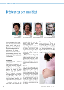 Bröstcancer och graviditet - Svensk Kirurgisk Förening