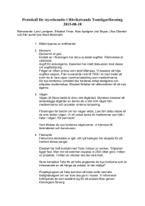 Protokoll för styrelsemöte i Hövikstrands Tomtägarförening 2015