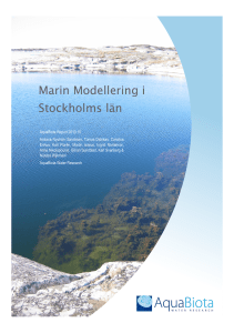 Marin Modellering i Stockholms län
