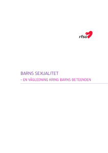 barns sexualitet