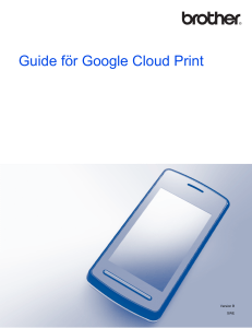 Guide för Google Cloud Print