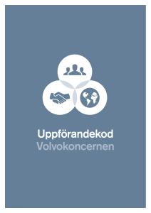 Uppförandekod - Volvokoncernen