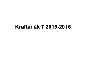 KRAFTER åk 7 2011-2012