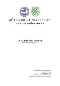 UEFA Financial Fair Play - GUPEA