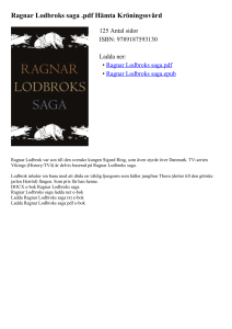 Ragnar Lodbroks saga  Hämta Kröningssvärd