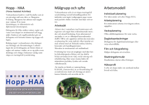 Hopp-HAA - Samordningsförbundet Centrala Östergötland