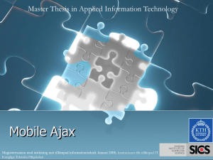 Mobile Ajax