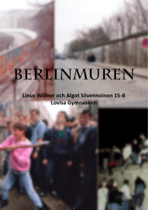 berlinmuren - Linus Willner
