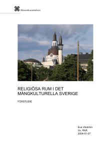 Religiösa rum i det mångkulturella Sverige