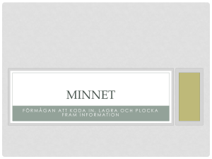 Minnet - Weebly