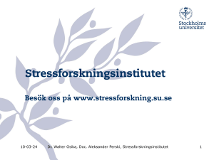 Stressforskningsinstitutet