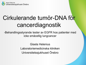 Cirkulerande tumör-DNA för cancerdiagnostik