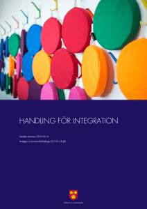 Dokument "Handling för integration"