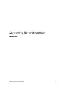 Screening för bröstcancer