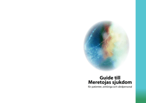 Guide till Meretojas sjukdom - Suomen Amyloidoosiyhdistys ry
