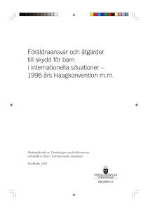1996 års Haagkonvention mm