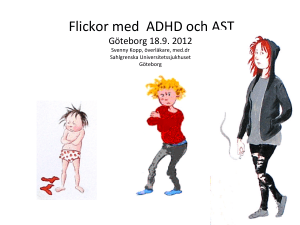 Flickor med ADHD och AST, Svenny Kopp