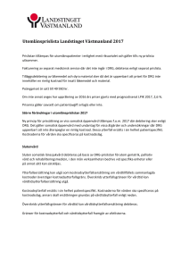 Utomlänsprislista Landstinget Västmanland 2017
