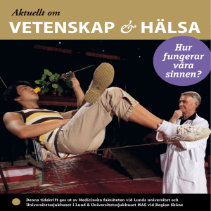 Aktuellt om vetenskap och hälsa, november 2007 (pdf 1,3 MB)