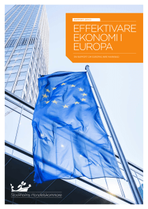effektivare ekonomi i europa