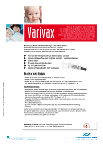 Fördelar med Varivax