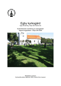 Egby kyrkogård - Kalmar läns museum