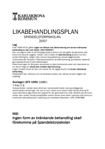 LIKABEHANDLINGSPLAN