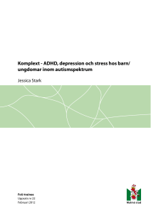 Komplext - ADHD, depression och stress hos barn