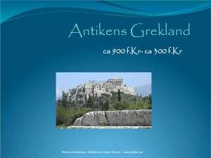 Antikens Grekland