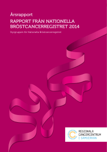 rapport från nationella bröstcancerregistret 2014