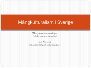 Mångkulturalism i Sverige
