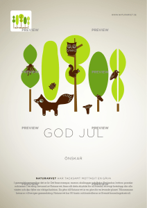 GOD JUL - Naturarvet