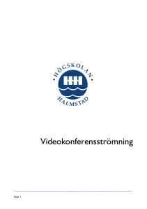 Att tänka på vid videokonferensstreaming - Svenska ESF