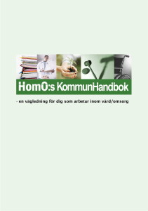 HomOs KommunHandbok - en vägledning för dig som arbetar inom