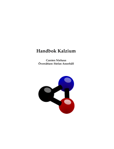 Handbok Kalzium - KDE Documentation