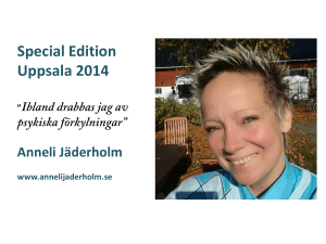 Special Edition Uppsala 2014