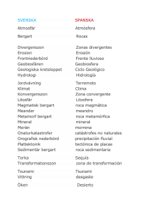 Términos básicos en sueco y en español