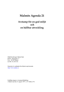 Malmös Agenda 21