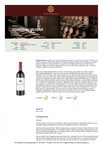 Chateau Musar - Arvid Nordquist