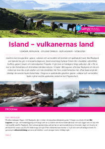 Island – vulkanernas land