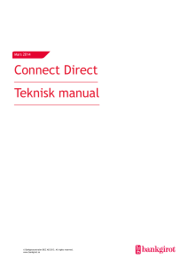 Connect Direct Teknisk manual