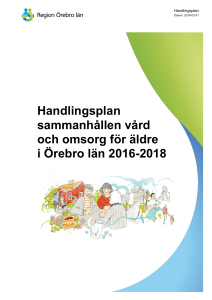Handlingsplan sammanhållen vård och omsorg för äldre i Örebro