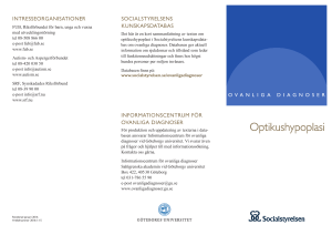 Optikushypoplasi - Socialstyrelsen