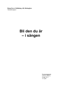 Bli den du är – i sängen